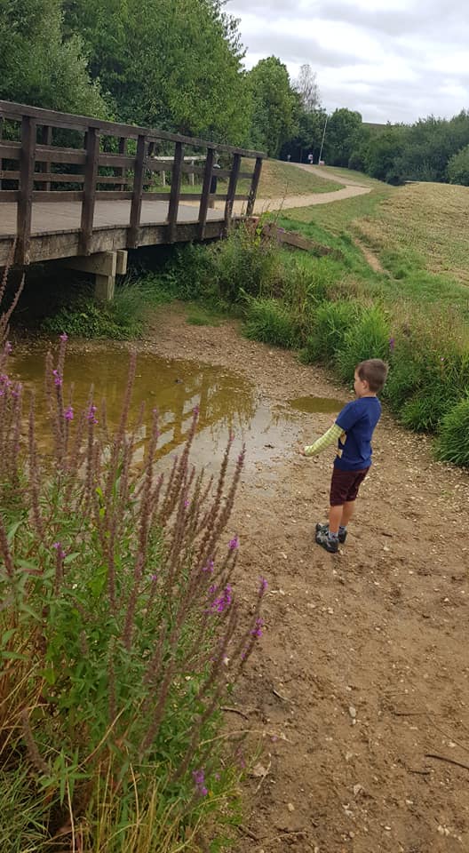 Bure park play area and nature reserve in Bicester