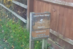 Entrance to woods
