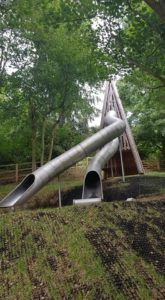 Tunnel slides at Stonor park 