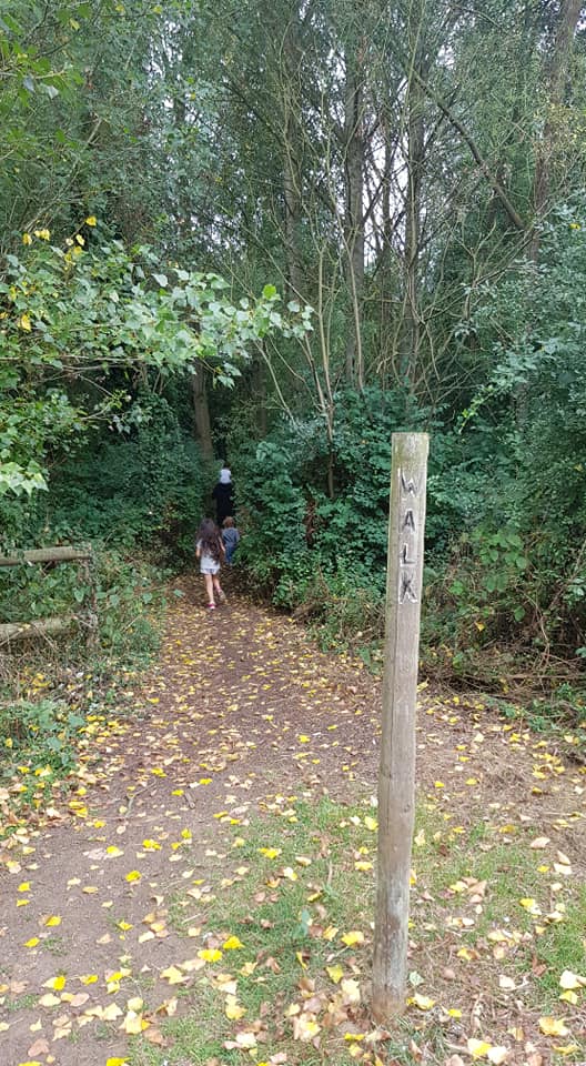 Bure park play area and nature reserve in Bicester