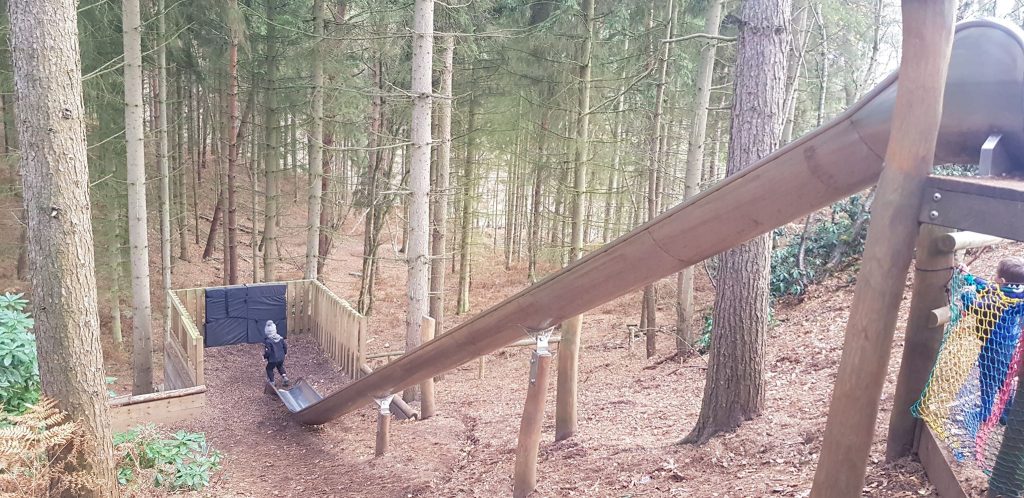 Rushmere Country park slide