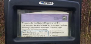 Nature discovery centre pay and display 