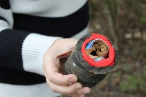 The nature discovery centre geocaches