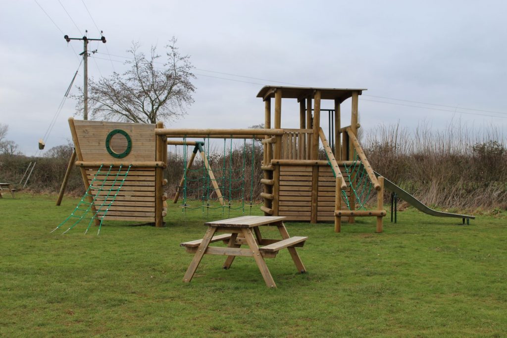 Finmere play park Pirate ship 