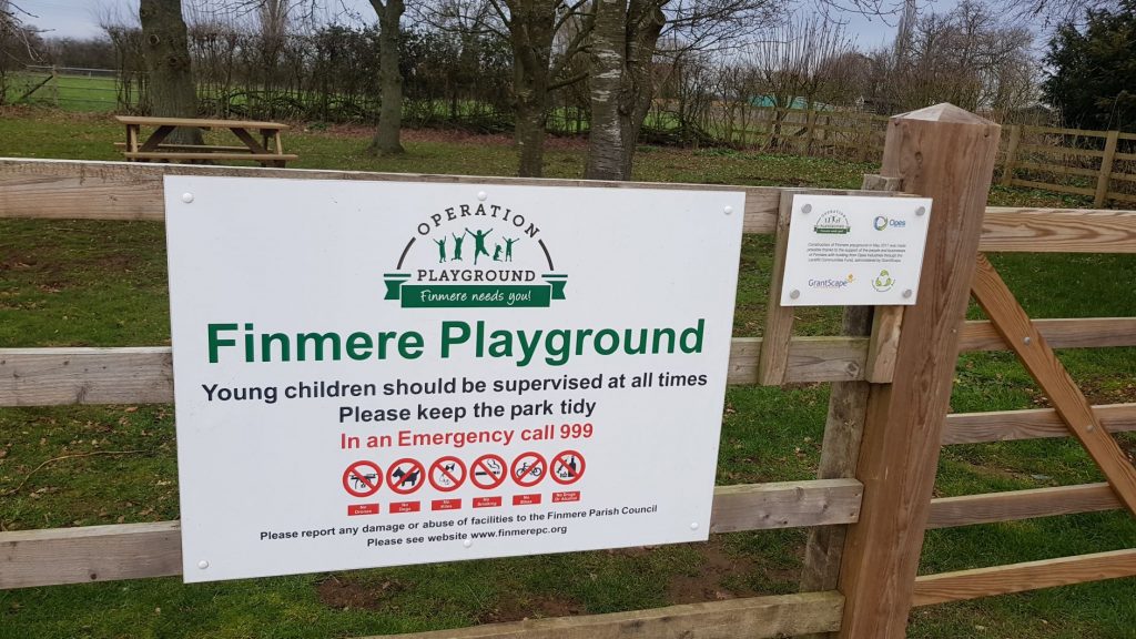 Finmere Play Park Rules 