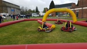 Go Karts at sunday scramble 