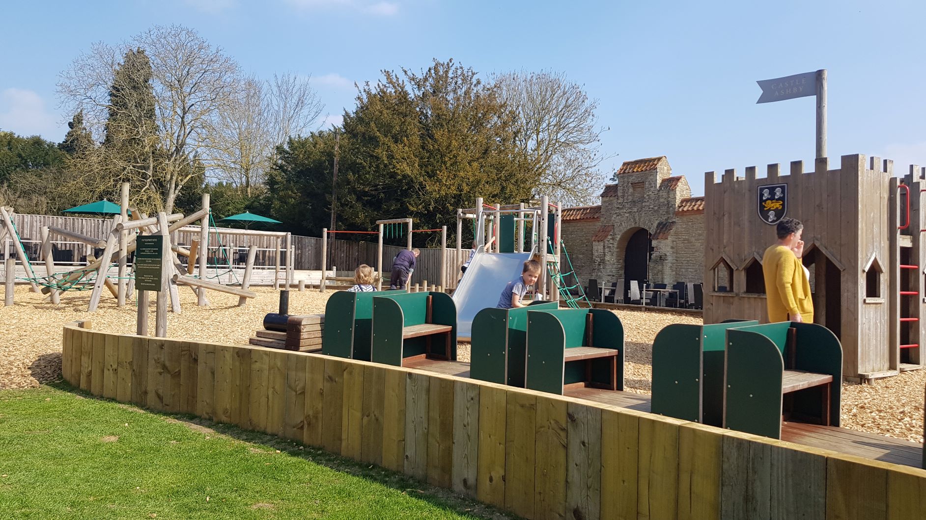 Castle Ashby Gardens play park