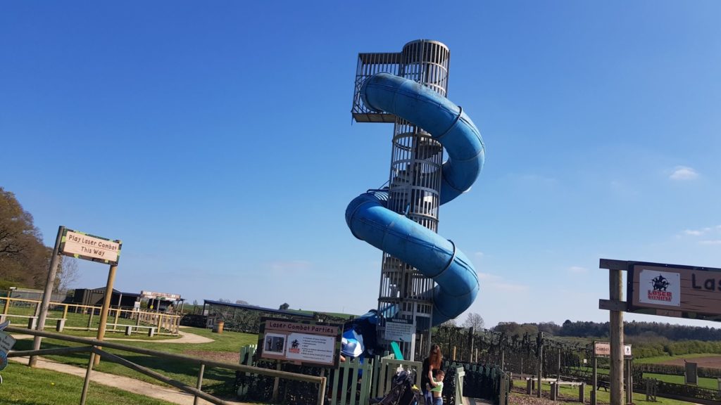 Giant slide at Hatton 