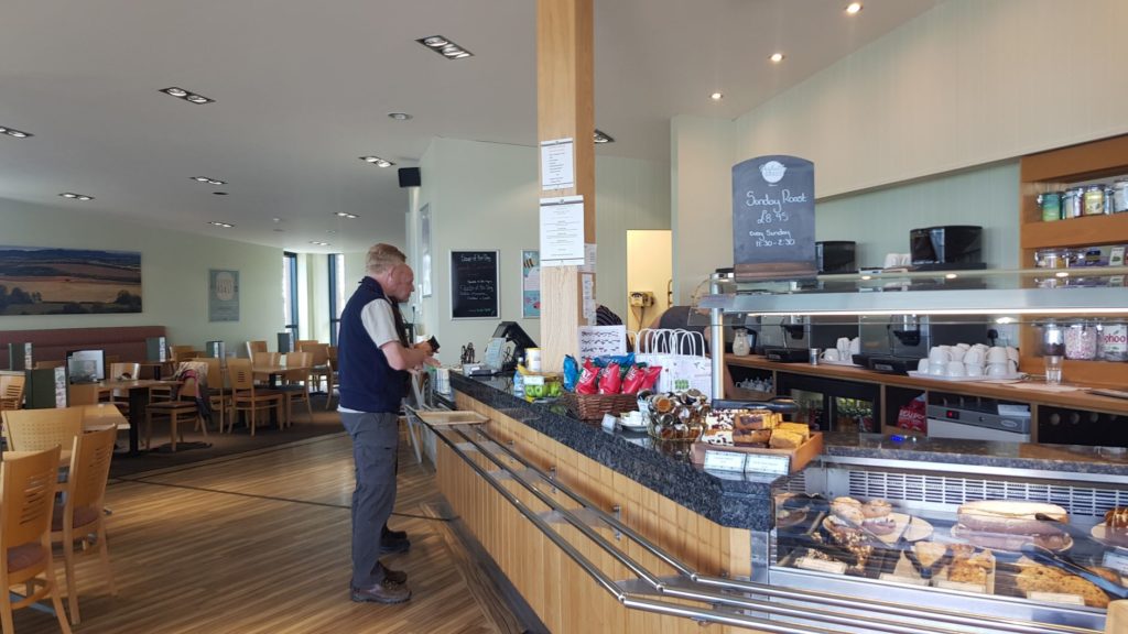 Cafe at Draycote water 