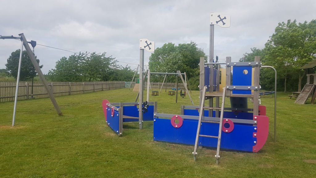 Pirate ship playground 