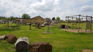 climbing frame at the bartons 