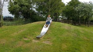 Forest hill village play park slide 