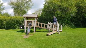 Toddler frame at Charlbury park 