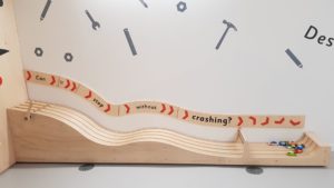 car racing at the science museum 