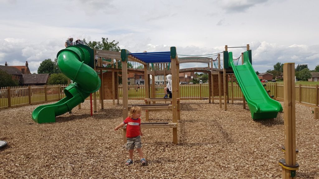 Large play frame