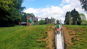 Slide at hook Norton park 