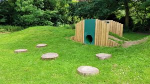 Tunnel at kings meadow play park 