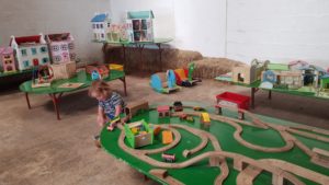 Indoor play at farmer gows 