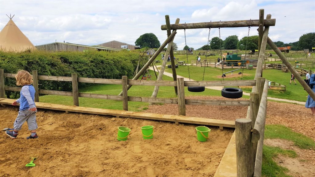 Outdoor sand pit 