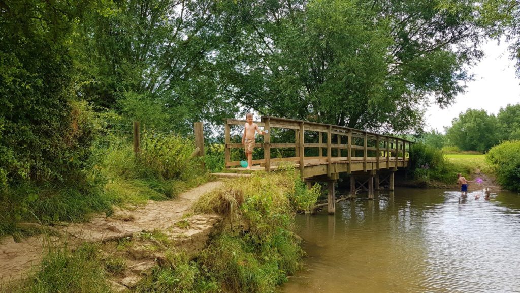 Evenlode River paddling 