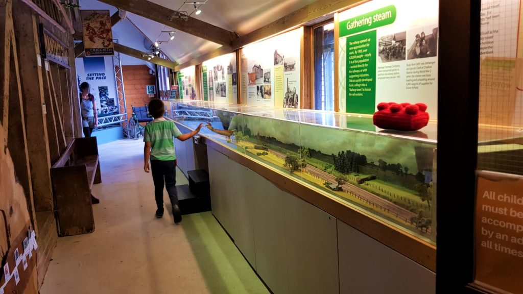 Model train Vale and downland 