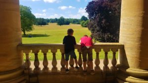 View from the upper floor of the Mansion