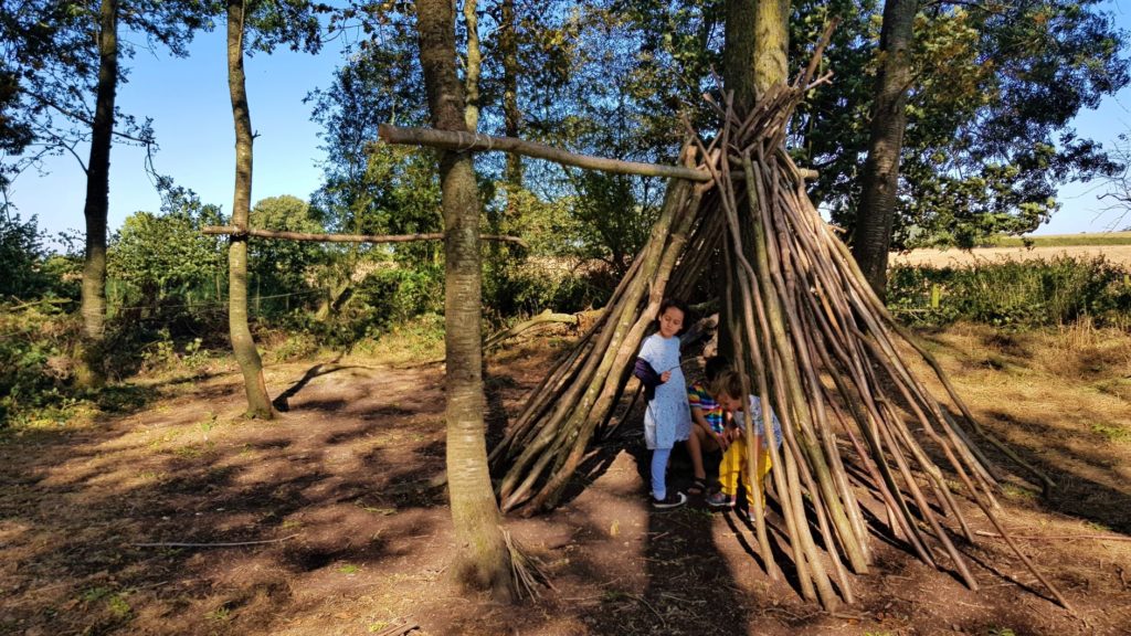 Den Building at Boarstall duck decoy 