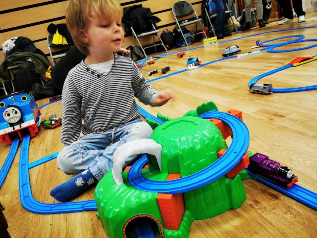 Trackmaster play session 