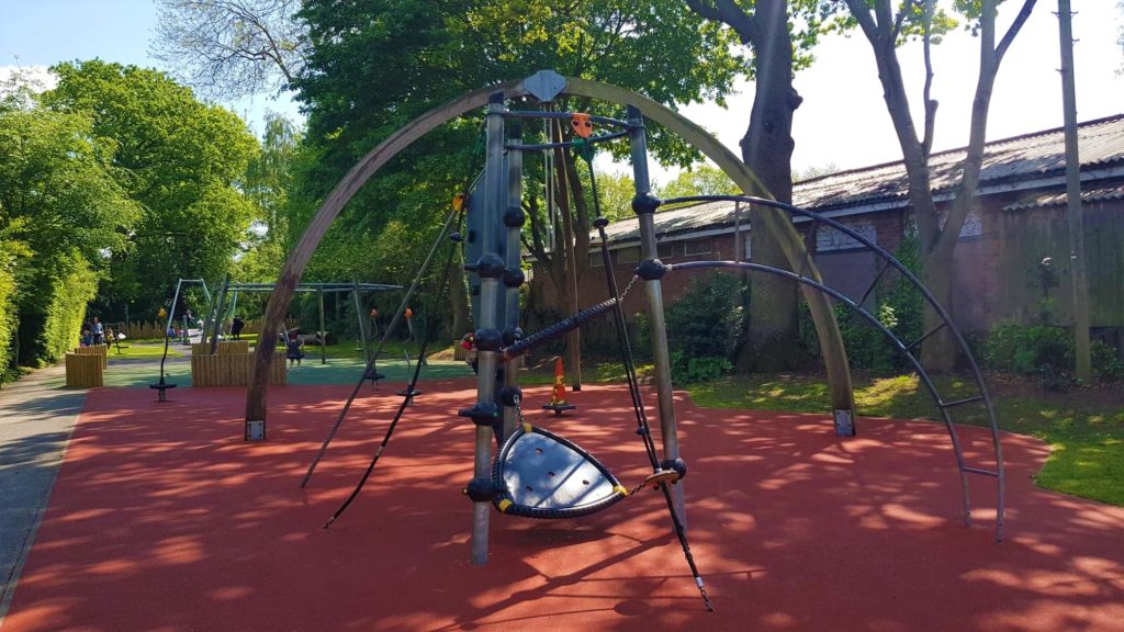 Older kids play area in Stratfor-upon-avon