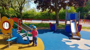 Toddler area in startford play park 