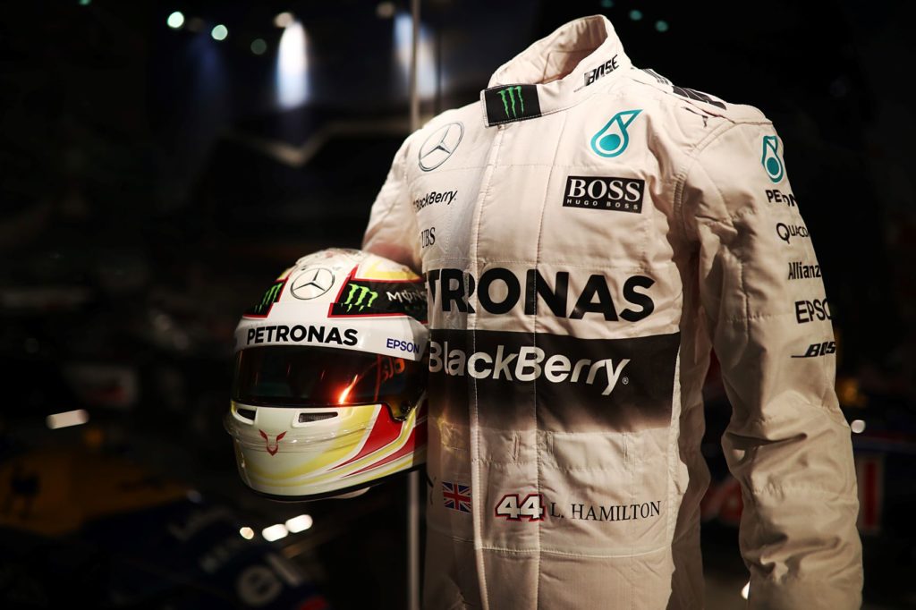 Lewis Hamilton racing gear 