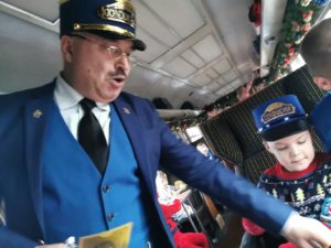 The conductor on the polar express