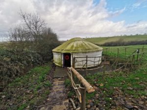 Mrs Christmas's Yurt at Limes Farm 