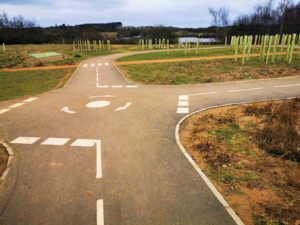 childrens cycle path