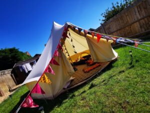 Bell Tent hire Oxfordshire 