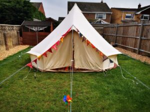 Oxfordshire bell tent hire 