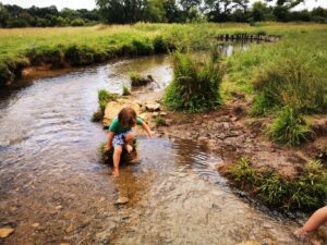 Paddling in the cotswolds