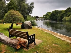 Fishing on Ray Mill Island 