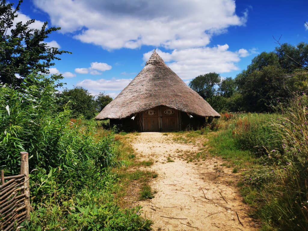 Iron age hut replica