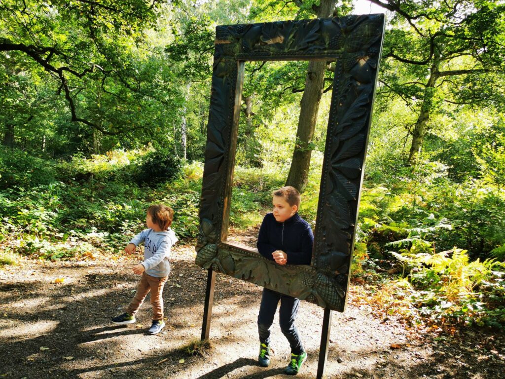 Oxhey woods sculpture trail 