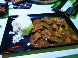 Beef curry 