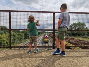 Train watching Oxford 