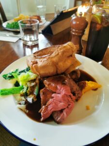 Sunday roast Oxfordshire