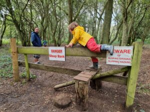 walking with kids in Oxfordshire