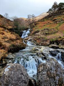 Watkin path waterfall