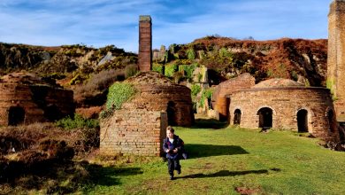 View of the brickworks